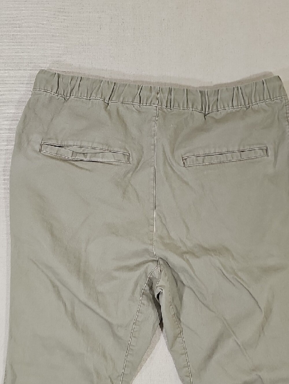 Divided Light Olive Drawstring Joggers Size 34 - Picture 5 of 10